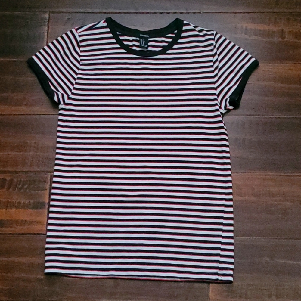 Forever 21 Striped T-shirt